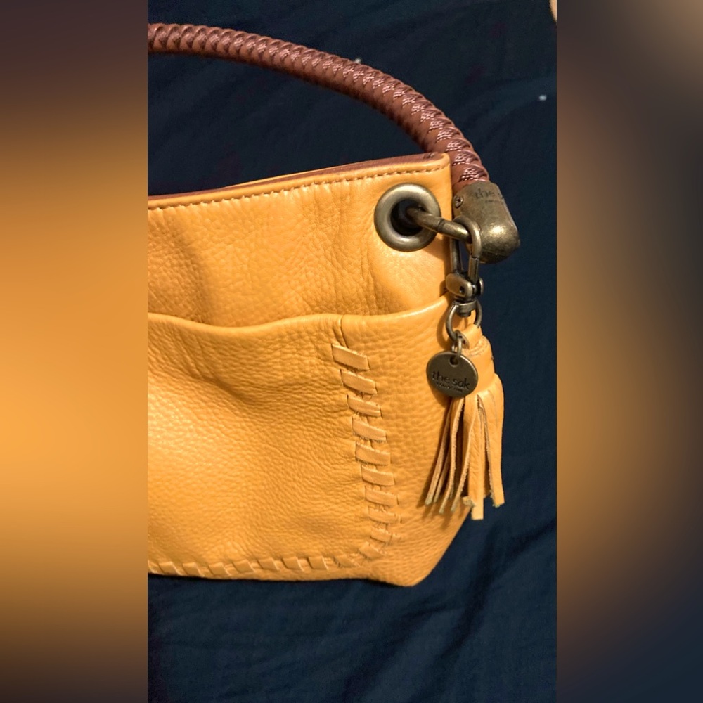 The Sak Golden Hobo Style Purse